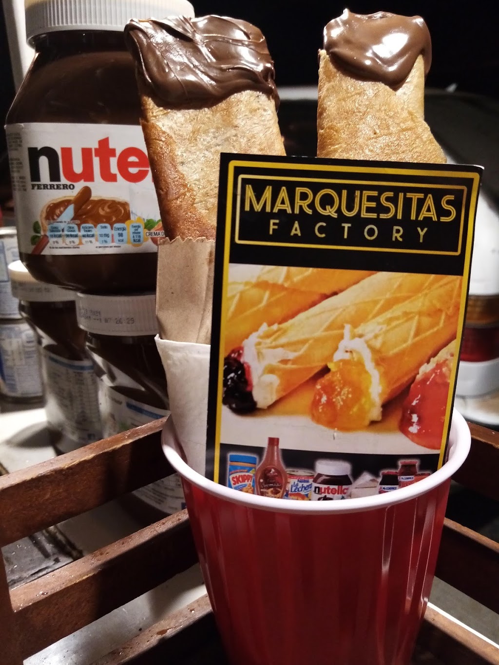 Marquesitas Factory | Blvd. Benito Juárez 4356, Centro, 22710 Rosarito, B.C., Mexico | Phone: 664 616 4086