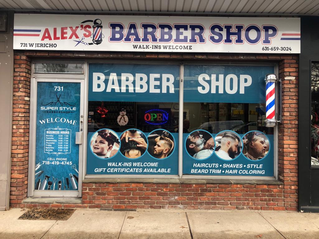 Alexs Barber Shop | 731 W Jericho Turnpike, Huntington, NY 11743, USA | Phone: (631) 659-3024