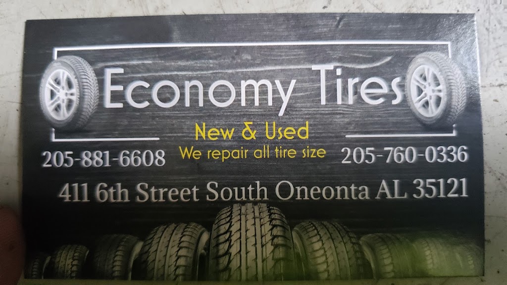 Economy Tires | 411 6th St S, Oneonta, AL 35121, USA | Phone: (205) 760-0336