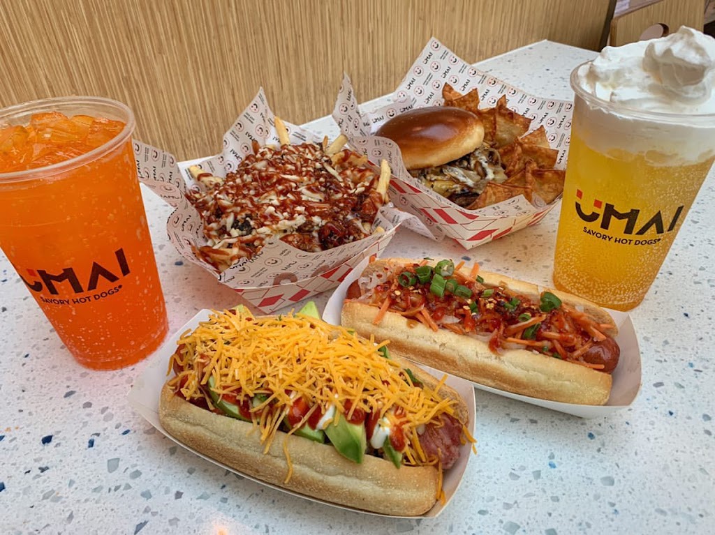 Umai Savory Hot Dogs | 6600 Topanga Canyon Blvd #1098A, Canoga Park, CA 91303, USA | Phone: (818) 963-8955