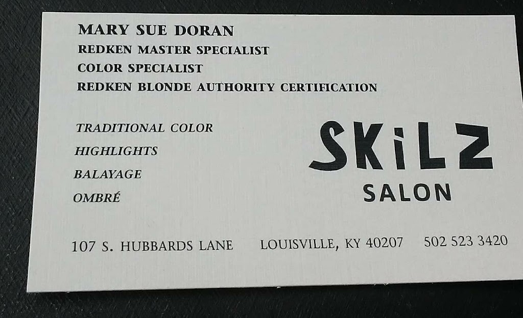 Skilz Salon | 107 S Hubbards Ln, Louisville, KY 40207, USA | Phone: (502) 645-1947