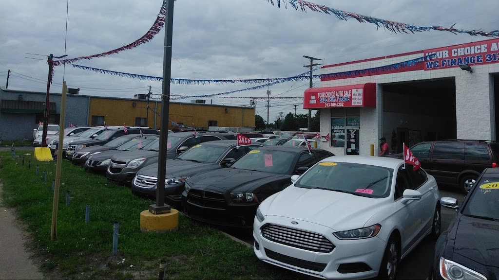 your choice auto sales | 3332 Wyoming Ave, Dearborn, MI 48120, USA | Phone: (313) 769-5252