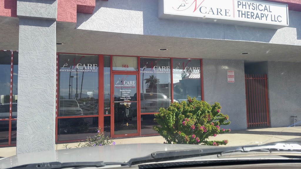 N Care Physical Therapy Llc | 9550 W Van Buren St suite 14 a, Tolleson, AZ 85353, USA | Phone: (623) 322-4917