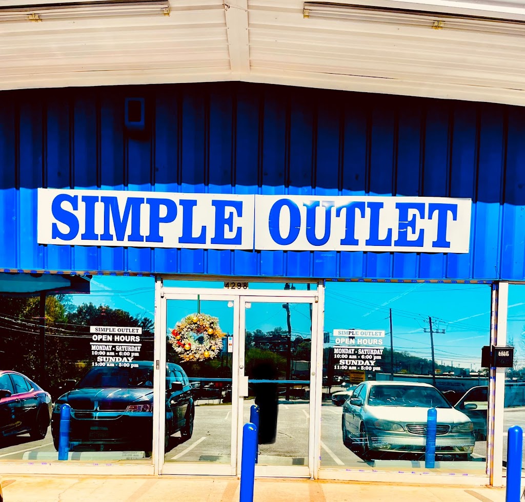 Simple Outlet | 4298 Old Jonesboro Rd, Forest Park, GA 30297, USA | Phone: (404) 228-7948