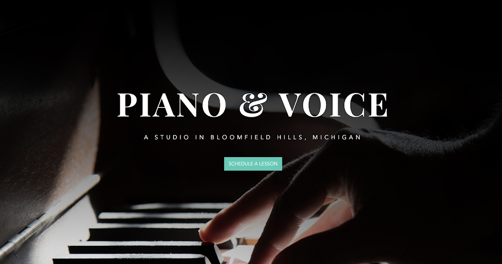 LBF Piano & Voice Lessons | 847 Great Oaks Dr, Bloomfield Hills, MI 48304, USA | Phone: (248) 540-9671