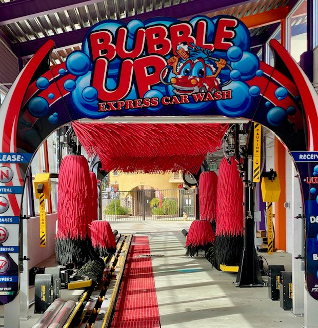 Bubble Up Express Car Wash | 6477 Foothill Blvd, Tujunga, CA 91042, USA | Phone: (818) 273-9577