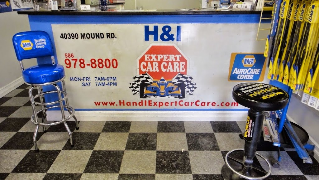 H & I Expert Car Care | 40390 Mound Rd, Sterling Heights, MI 48310, USA | Phone: (586) 978-8800