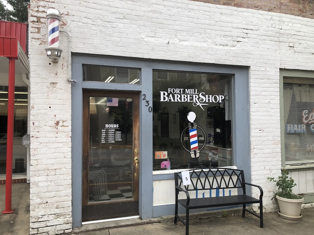 Fort Mill Barber Shop | 230 Main St, Fort Mill, SC 29715, USA | Phone: (803) 547-7444