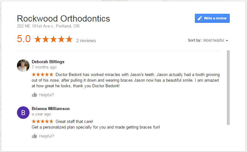 Rockwood Orthodontics | 202 NE 181st Ave suite c, Portland, OR 97230, USA | Phone: (503) 912-0443