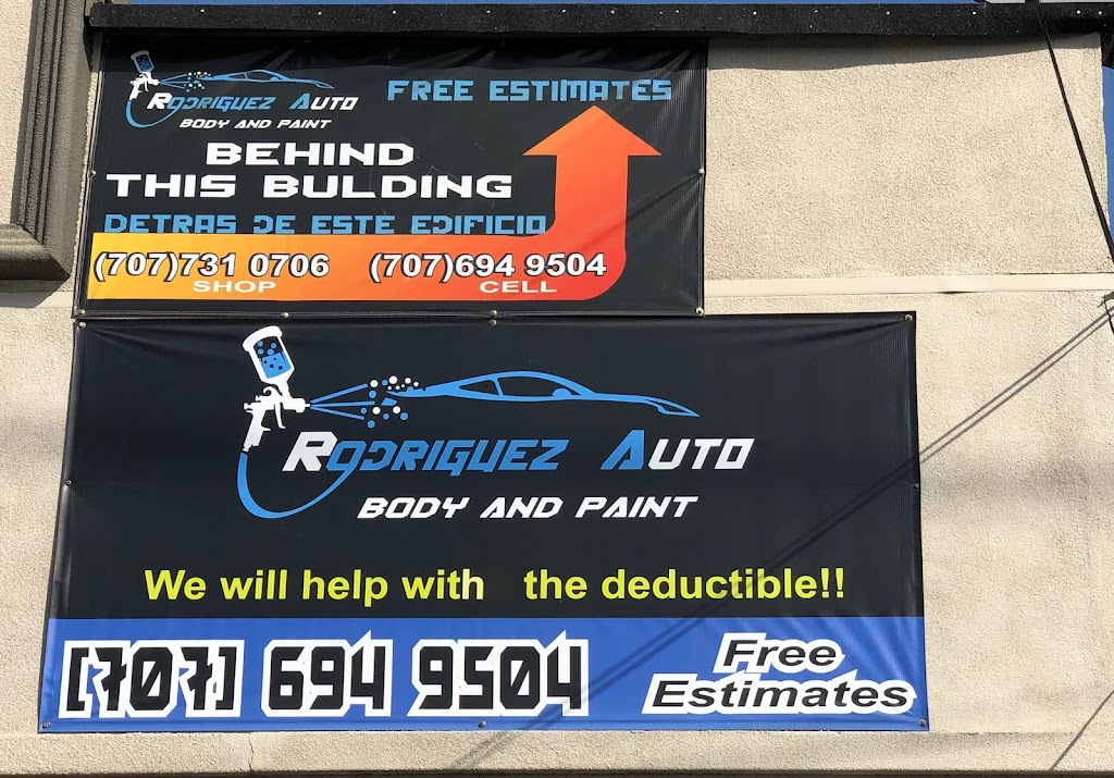 Rodriguez Auto Body and Paint | 1378 Lemon St, Vallejo, CA 94590, USA | Phone: (707) 694-9504