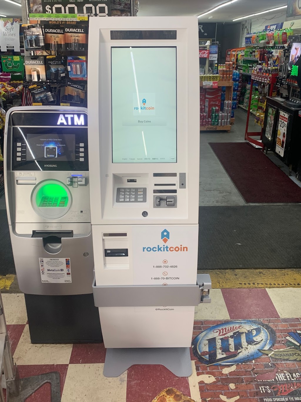 RockItCoin Bitcoin ATM | 3235 State Rte 142, Martinsville, IN 46151, USA | Phone: (888) 702-4826