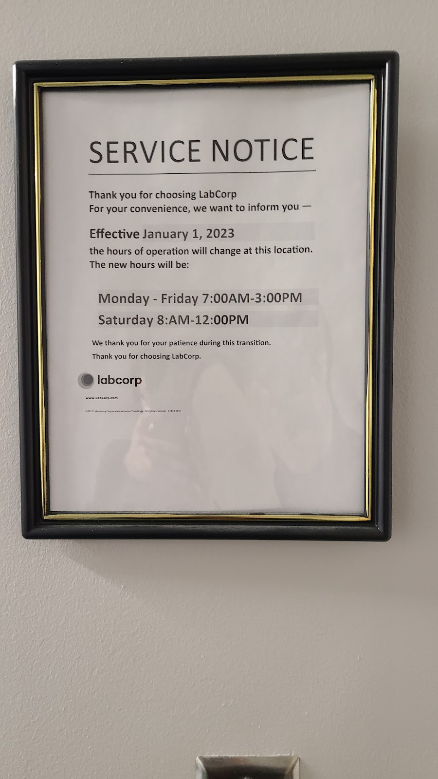 Labcorp | 6071 E Woodmen Rd Ste 125, Colorado Springs, CO 80923, USA | Phone: (719) 574-0850