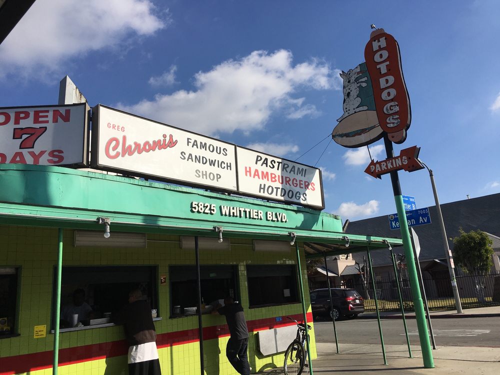 Chronis Famous Sandwich Shop | 5825 Whittier Blvd, Los Angeles, CA 90022, USA | Phone: (323) 728-7806