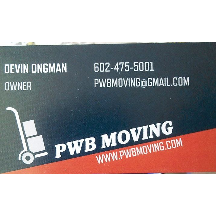 pwb moving | 13041 N 37th Pl, Phoenix, AZ 85032 | Phone: (602) 475-5001