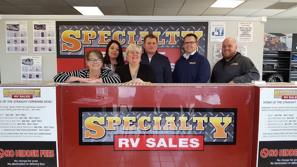 Specialty RV Sales | 6270 Bowen Rd, Canal Winchester, OH 43110, USA | Phone: (740) 652-1918