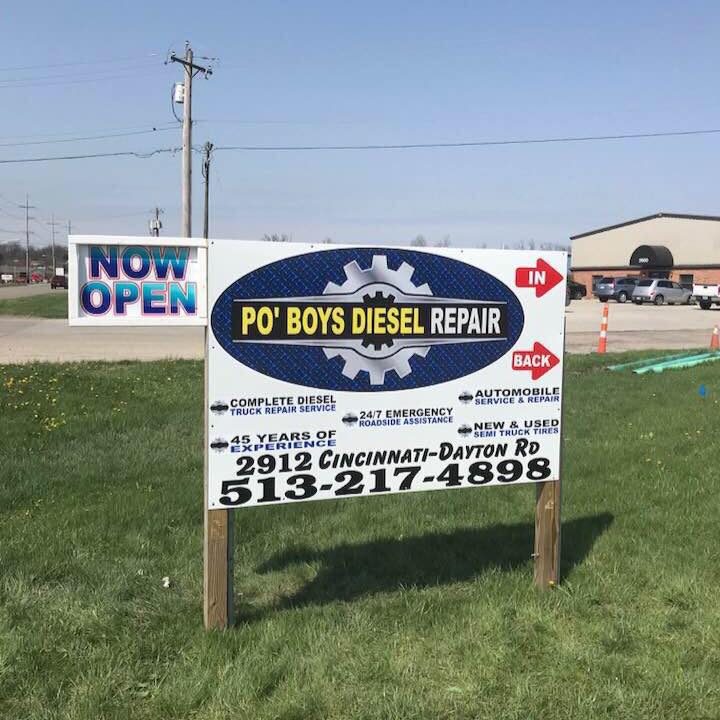Poboys Diesel Repair & Automotive | 2912 Cincinnati Dayton Rd, Middletown, OH 45044, USA | Phone: (513) 217-4898