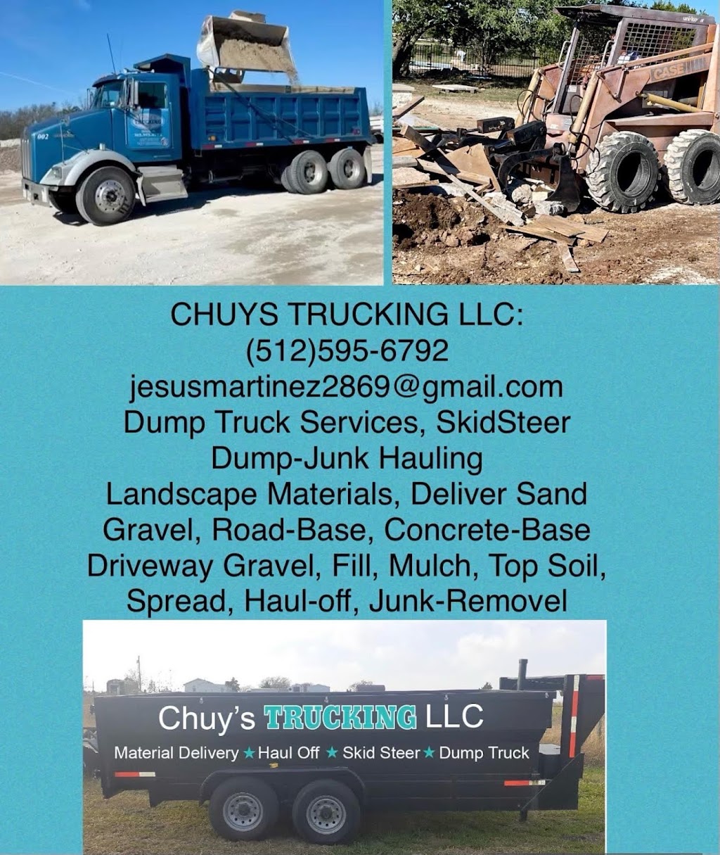 Chuys Trucking LLC | 833 Co Rd 422, Taylor, TX 76574, USA | Phone: (512) 595-6792