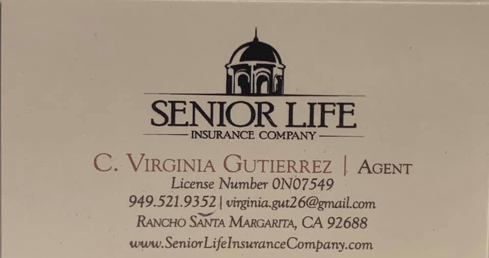 Virginia life insurance services | 126 San Tropez Ct, Laguna Beach, CA 92651, USA | Phone: (949) 521-9352