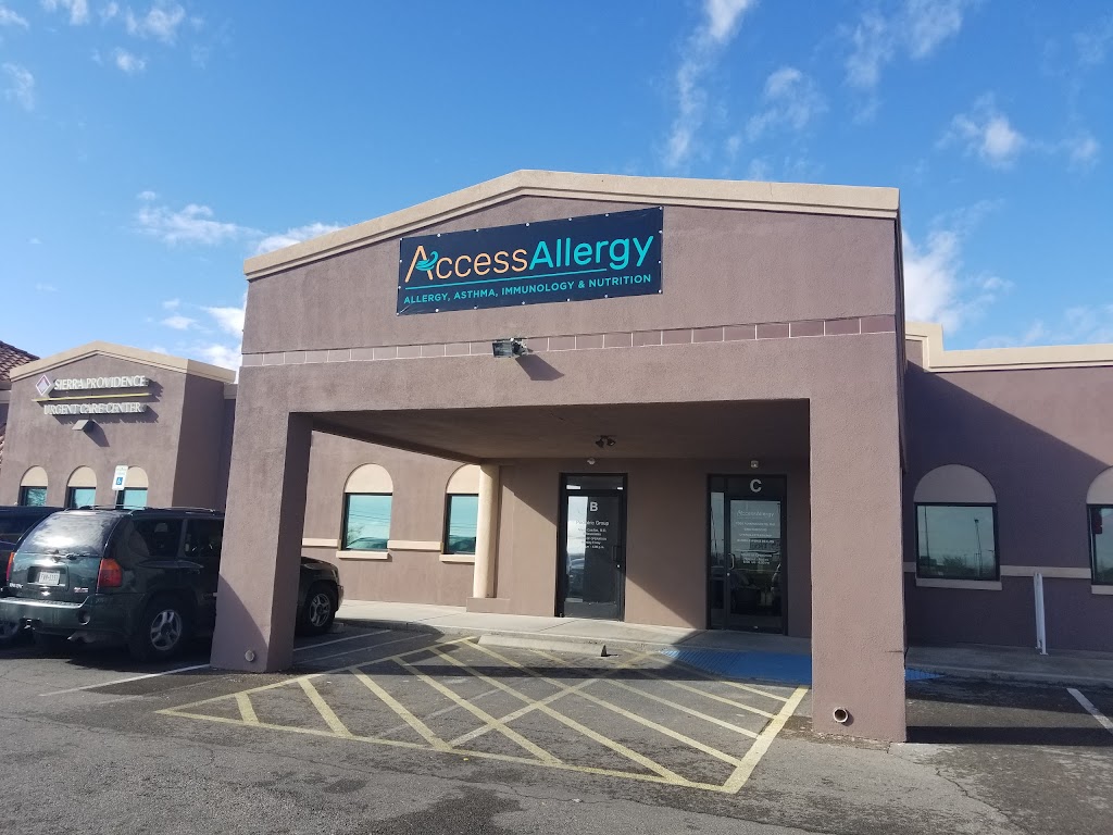 Access Allergy Northeast El Paso | 4659 Cohen Ave suite c, El Paso, TX 79924, USA | Phone: (915) 751-1152