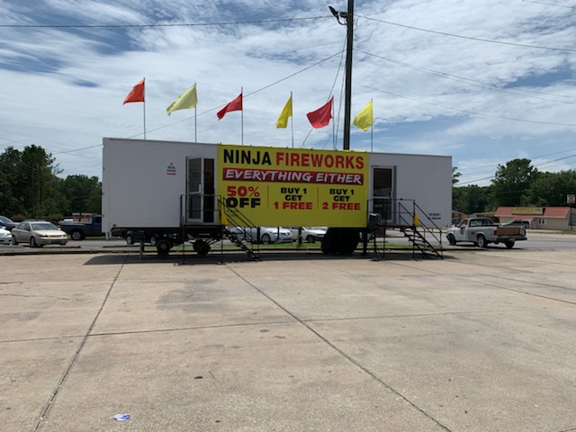 Ninja Fireworks McCalla (Exit 97) | 21361 US-11, Mc Calla, AL 35111, USA | Phone: (205) 310-8555