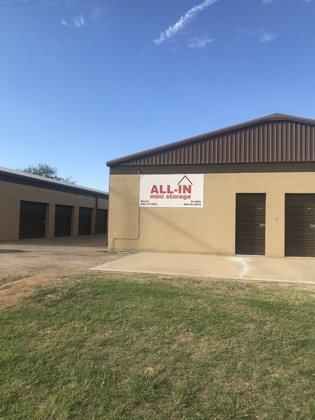 All In Mini Storage | 1046 W Hale St, Slaton, TX 79364, USA | Phone: (806) 777-4058 ext. 7818075