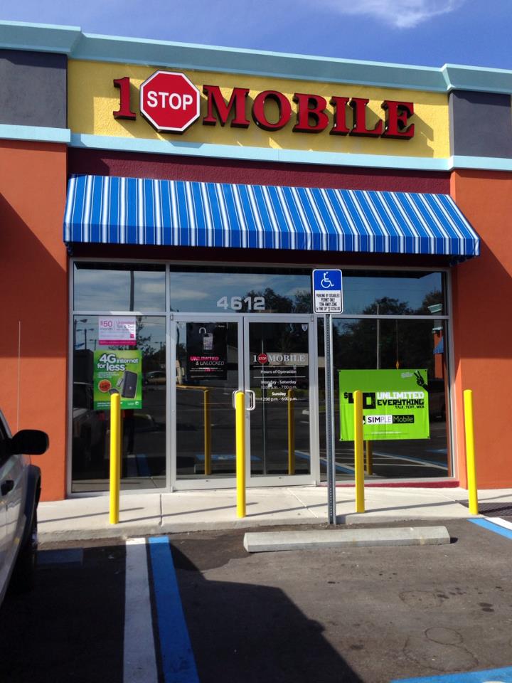 1 Stop Mobile | 4612 E Hillsborough Ave, Tampa, FL 33610, USA | Phone: (813) 626-3050