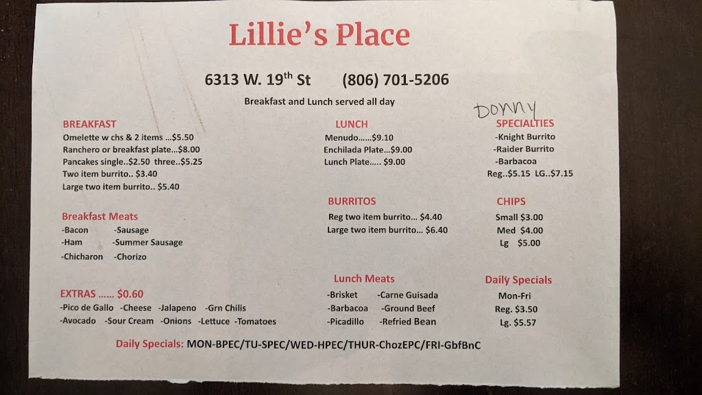 Lillies Place | 6313 19th St, Lubbock, TX 79407, USA | Phone: (806) 701-5206
