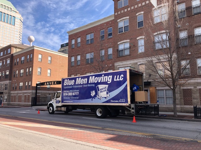 Blue Men Moving LLC | 7304 Tussing Rd, Reynoldsburg, OH 43068, USA | Phone: (614) 382-6777