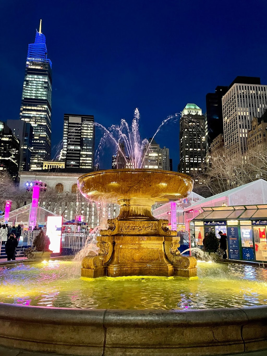 Bryant Park | New York, NY 10018, USA | Phone: (212) 768-4242