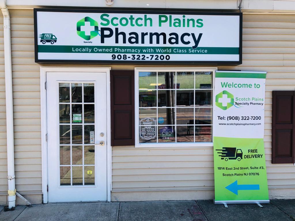 SCOTCH PLAINS SPECIALTY PHARMACY | 1814 E 2nd St SUITE 3, Scotch Plains, NJ 07076, USA | Phone: (908) 322-7200