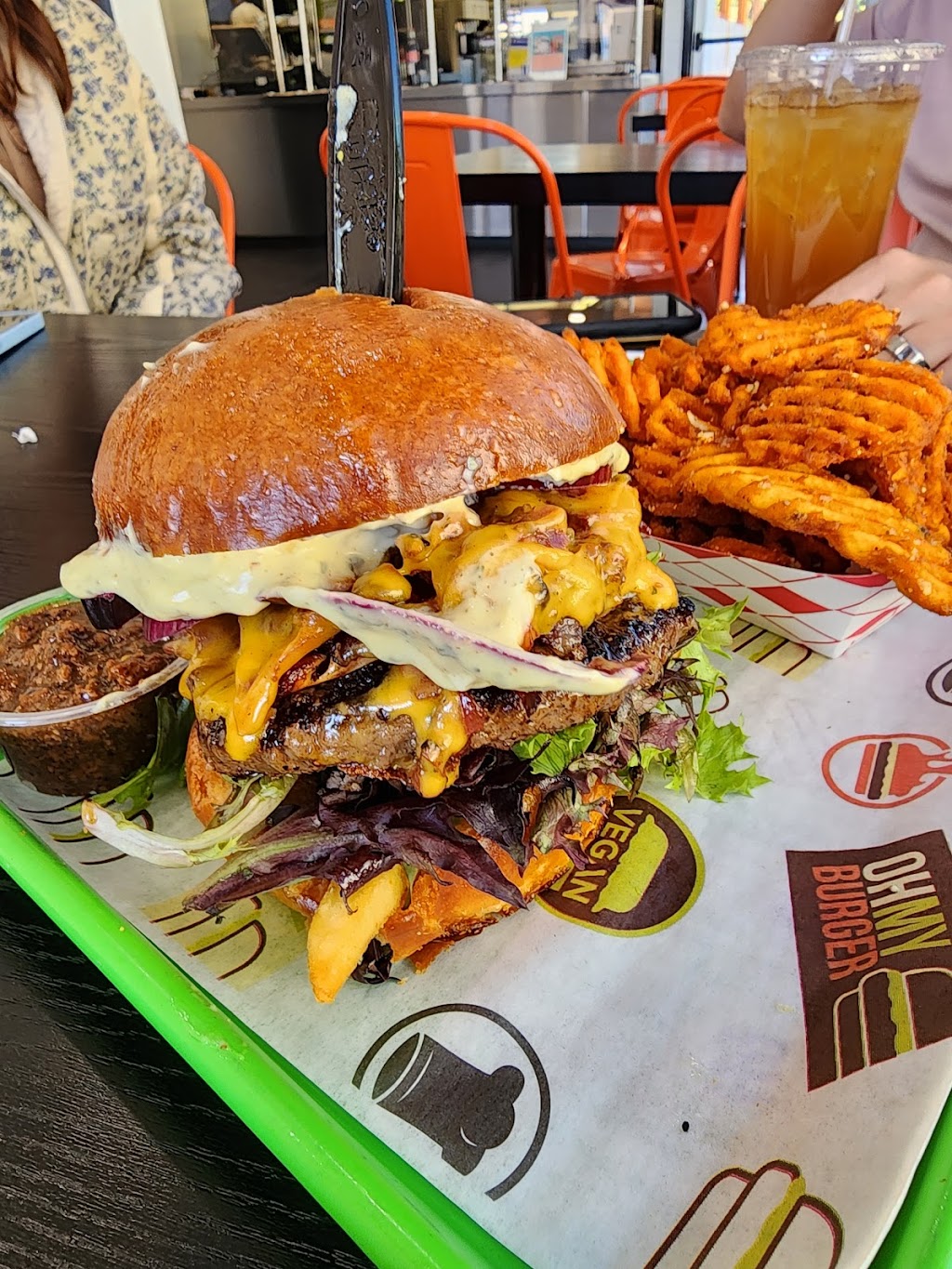 Oh My Burger | 2142 W El Segundo Blvd, Gardena, CA 90249, USA | Phone: (310) 756-6522