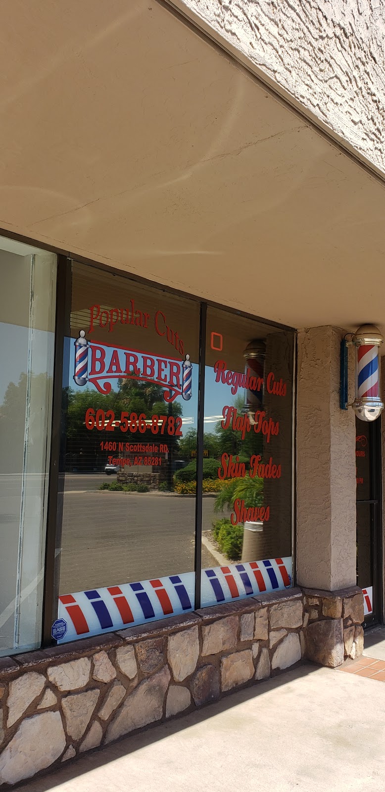 Popular Cuts Barber Shop | 1460 N Scottsdale Rd, Tempe, AZ 85281, USA | Phone: (602) 586-8782