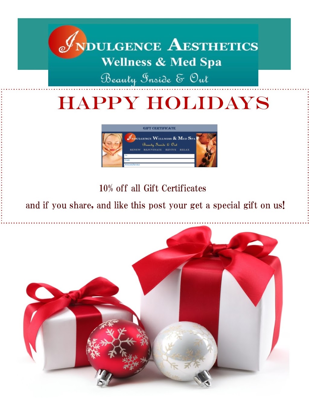 Indulgence Aesthetics Wellness & Med Spa | 1075 Westford St suite 203, Lowell, MA 01851, USA | Phone: (978) 455-8735