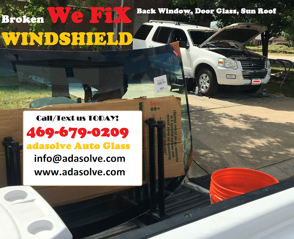 adasolve Auto Glass | 1928 Cobblestone Ln, Garland, TX 75042, USA | Phone: (469) 679-0209