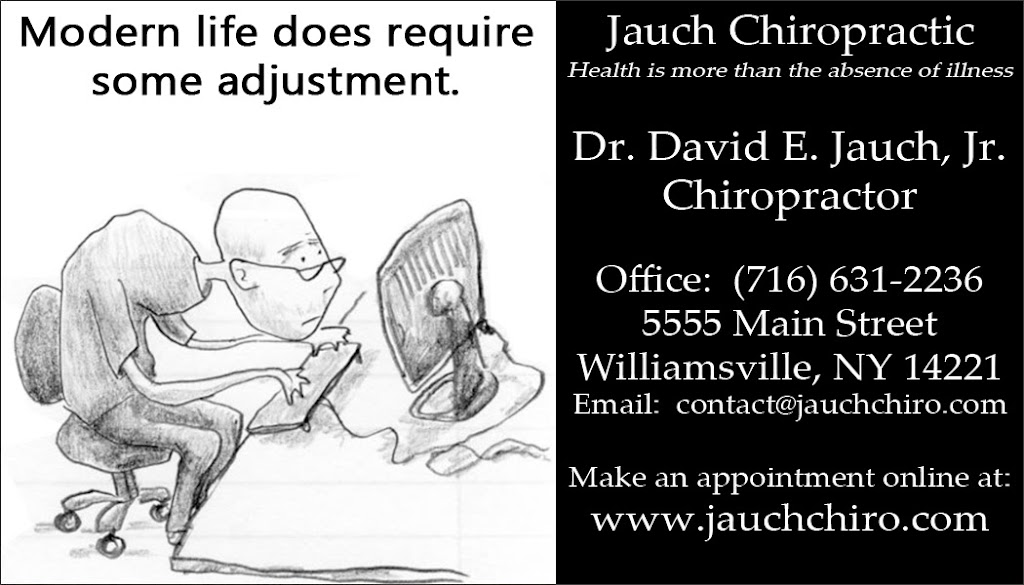 Jauch Chiropractic | 1895 Eggert Rd, Buffalo, NY 14226, USA | Phone: (716) 465-5567