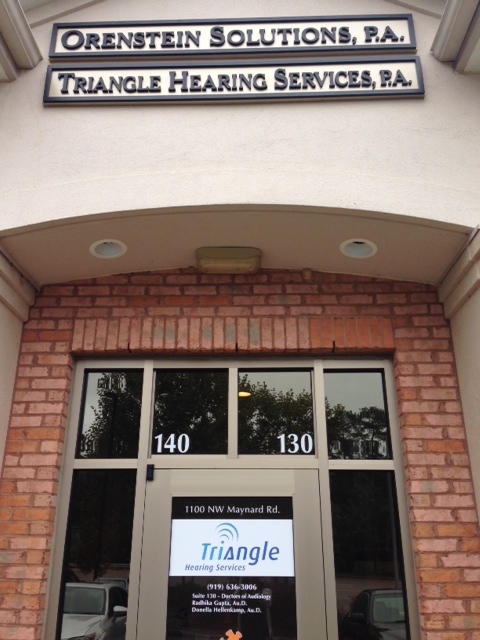 Triangle Hearing Services, P.A. | 401 High House Rd STE 130, Cary, NC 27513, USA | Phone: (919) 636-3006