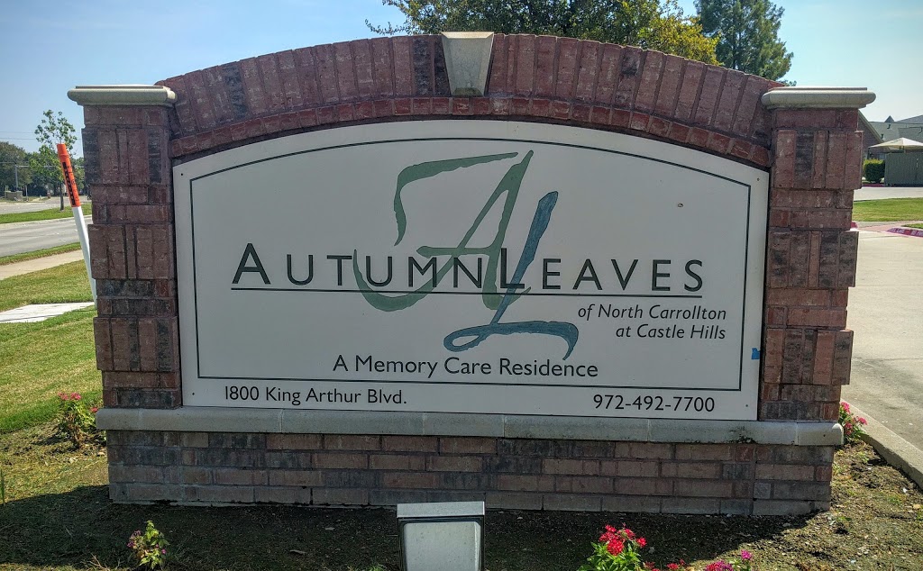 Autumn Leaves of Carrollton | 1800 King Arthur Blvd, Carrollton, TX 75010, USA | Phone: (972) 492-7700