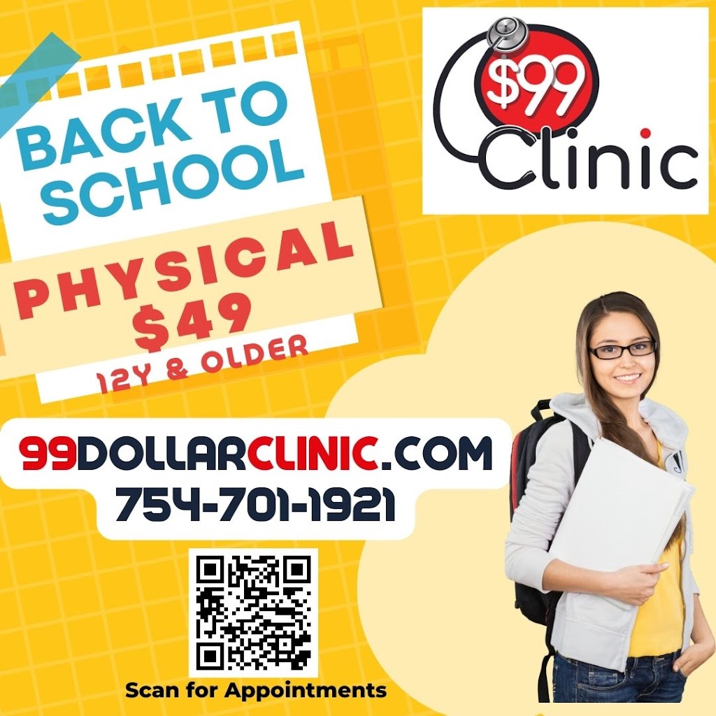 $99 CLINIC | 4534 N University Dr, Lauderhill, FL 33351, USA | Phone: (754) 701-1921