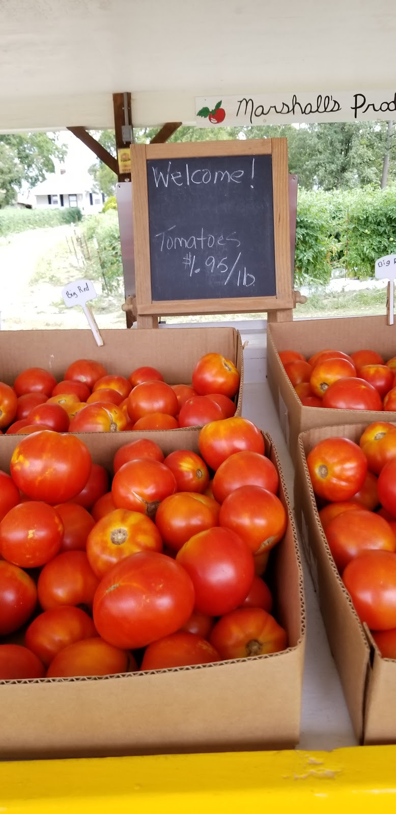 Marshalls Produce - Tomatoes & Such (closed for the 2020 season) | 95 Royce Webster Dr, Apex, NC 27523, USA | Phone: (919) 524-1414