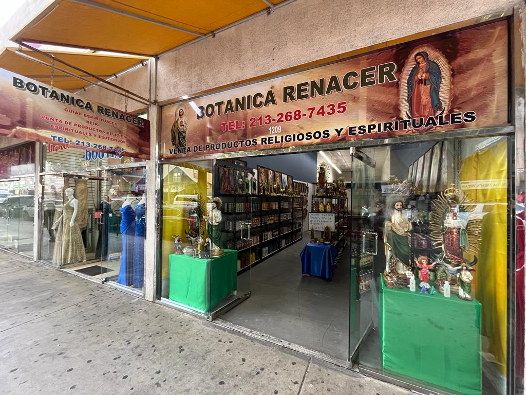 Botanica Renacer | 1209 Santee St, Los Angeles, CA 90015, USA | Phone: (213) 268-7435