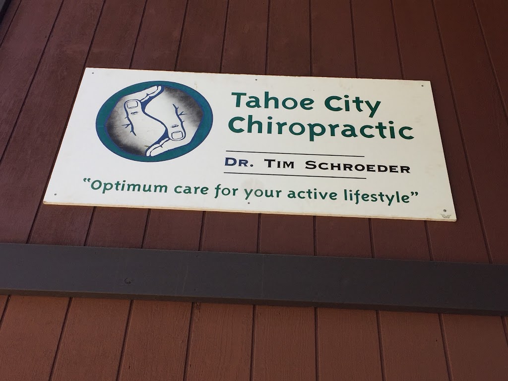 Tahoe City Chiropractic | 645 W Lake Blvd #3, Tahoe City, CA 96145, USA | Phone: (530) 583-7475