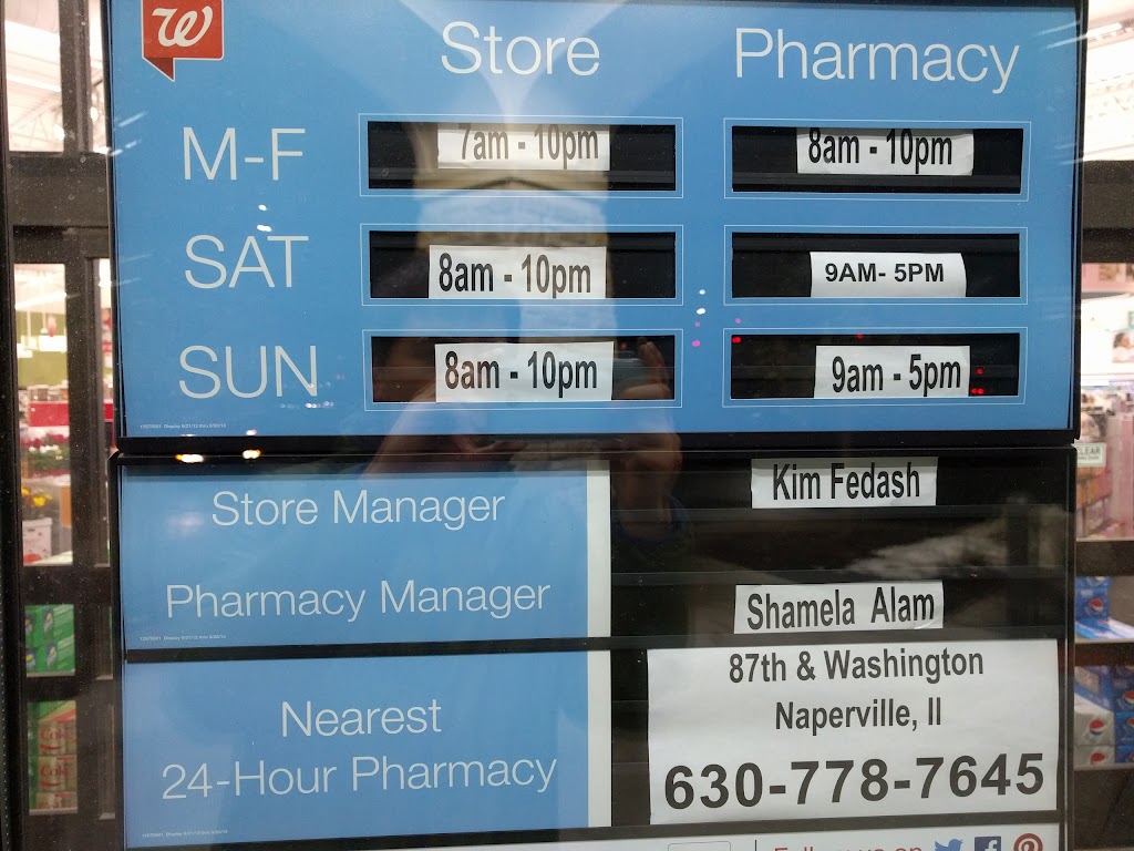 Walgreens | 1303 Wehrli Rd, Naperville, IL 60565, USA | Phone: (630) 428-0496