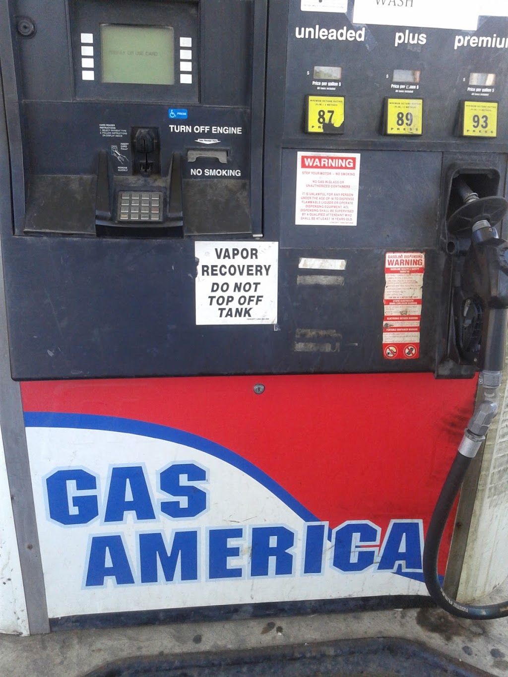 Gas America | 657 E 152nd St, Cleveland, OH 44110, USA | Phone: (216) 851-7432