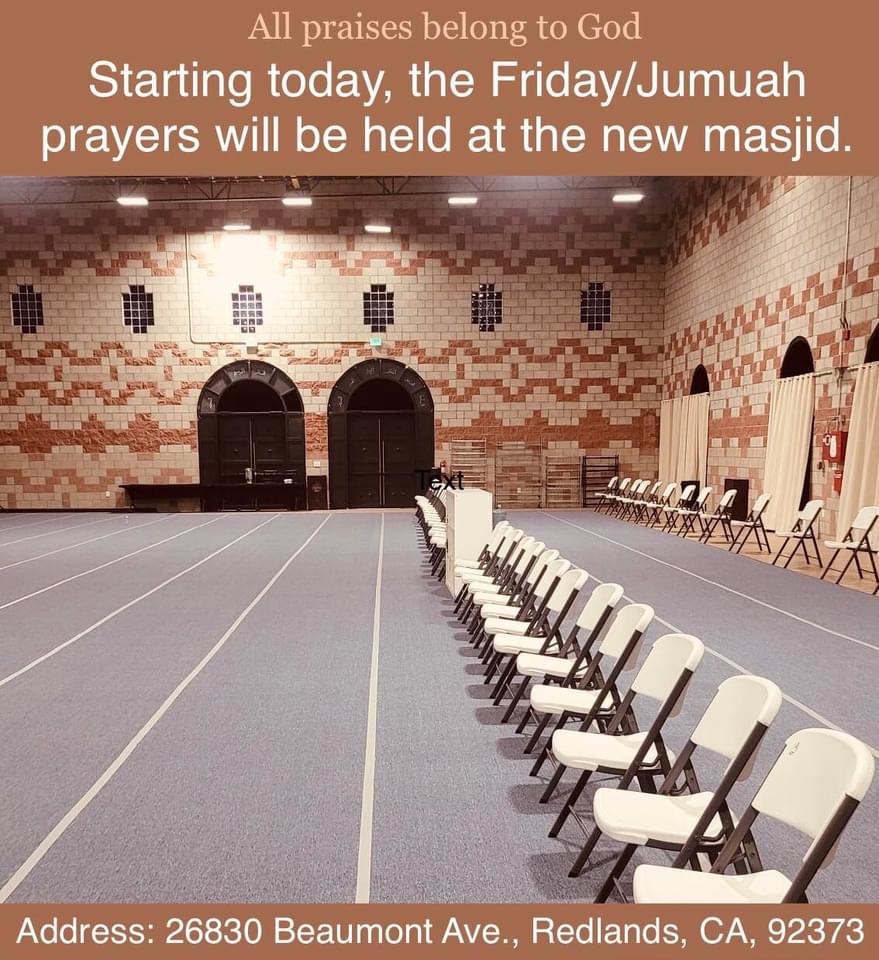 Islamic Community Center of Redlands (ICCR) | 26830 Beaumont Ave, Redlands, CA 92373, USA | Phone: (909) 271-4662