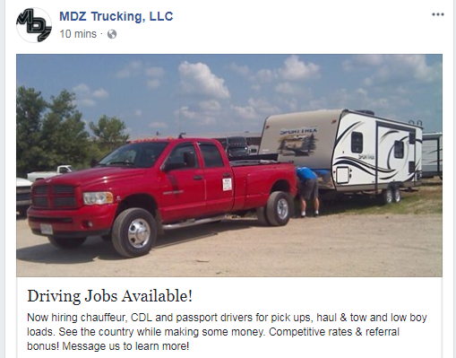 MDZ Trucking | 9270 West, 9023, US-20, Shipshewana, IN 46565, USA | Phone: (260) 768-2030