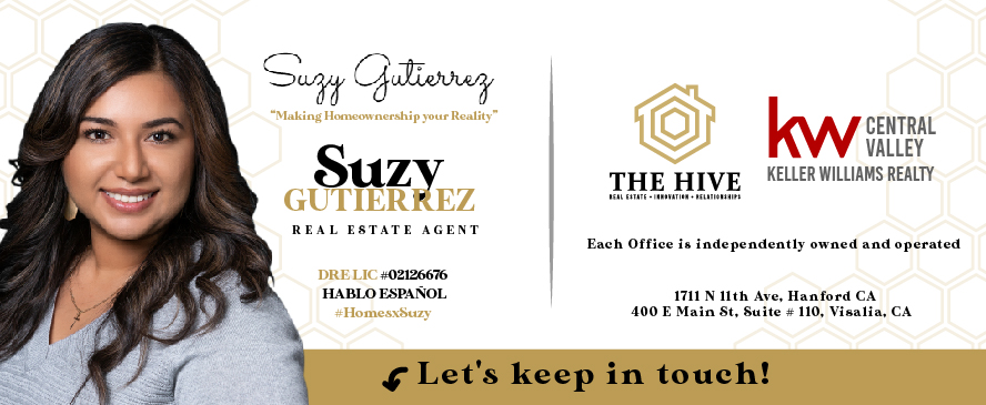 Suzy Gutierrez | Real Estate | 1711 N 11th Ave, Hanford, CA 93230, USA | Phone: (559) 317-0100