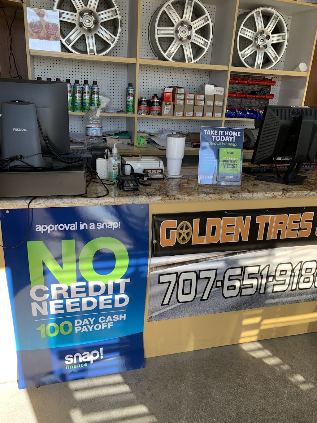 Golden Tires and Wheels | 4 Wilson Ave, Vallejo, CA 94590, USA | Phone: (707) 651-9180