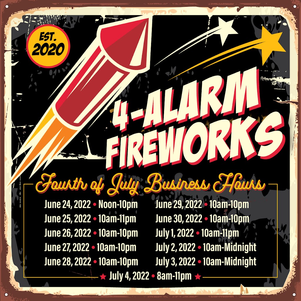 4-Alarm Fireworks | 8550 W University Dr, Denton, TX 76207, USA | Phone: (469) 556-3475