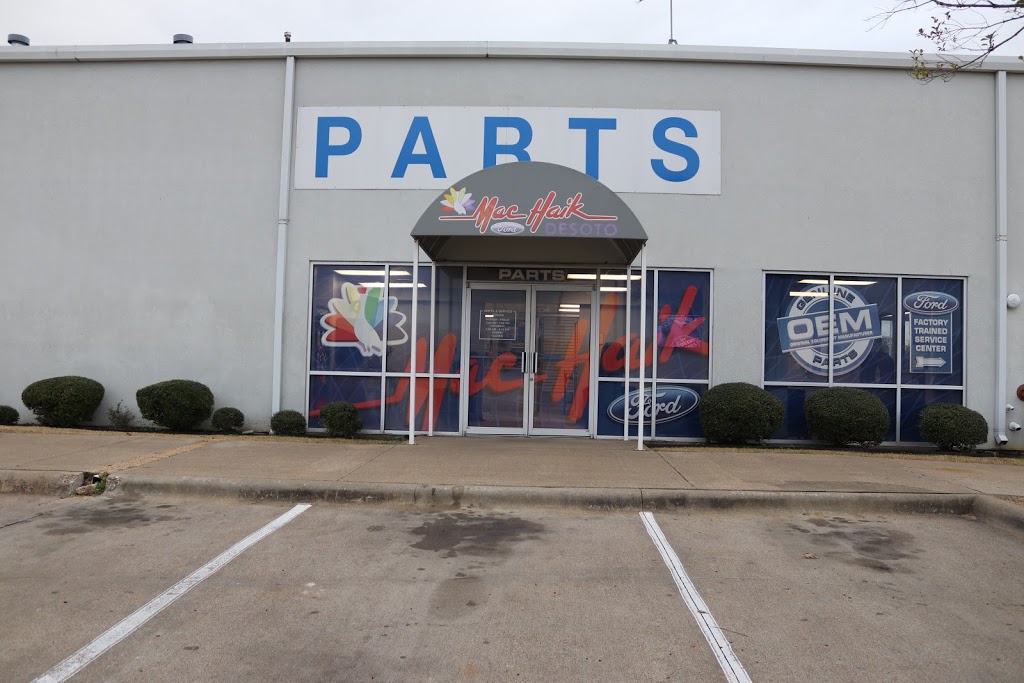 Mac Haik Ford Parts Department | 515 I-35E, DeSoto, TX 75115, USA | Phone: (469) 530-3403