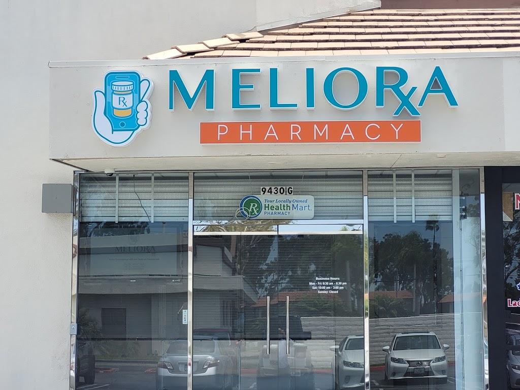 Meliora Pharmacy | 9430 Warner Ave # G, Fountain Valley, CA 92708, USA | Phone: (888) 842-5988